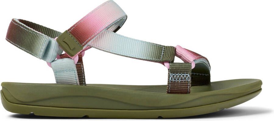 Camper Match Sandalen Damen Groen Roze