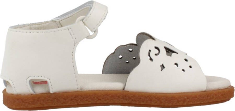 Camper Miko Sandalen Kinderen Wit Natuurlijk