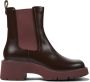 Camper Milah Enkellaarsjes Damen Bordeaux - Thumbnail 1