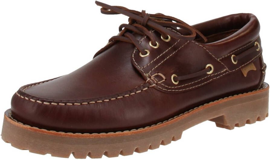 Camper Klieke bruine bootschoenen voor heren Brown Heren