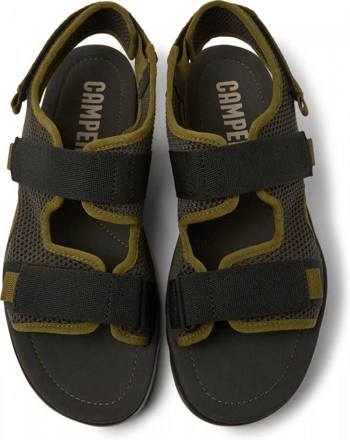 Camper Zwarte casual open teen sandalen Black Heren