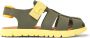 Camper Oruga Sandalen Kinderen Donkergroen - Thumbnail 1