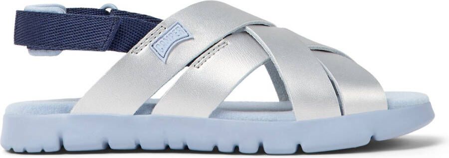 Camper Oruga Sandalen Kinderen Zilver