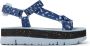 Camper Verhoog je zomerse stijl met Oruga Up Sandalen Blue Dames - Thumbnail 1