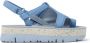 Camper Oruga Up Sandalen Damen Licht Blauw - Thumbnail 1