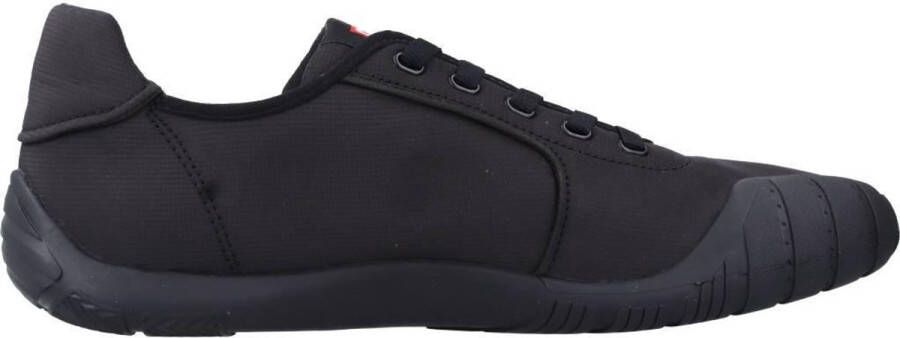 Camper Zwarte Textiel Sneakers voor Heren Black Heren