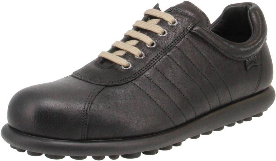 Camper Iconische Leren Sneakers met PU-binnenzool Black Heren