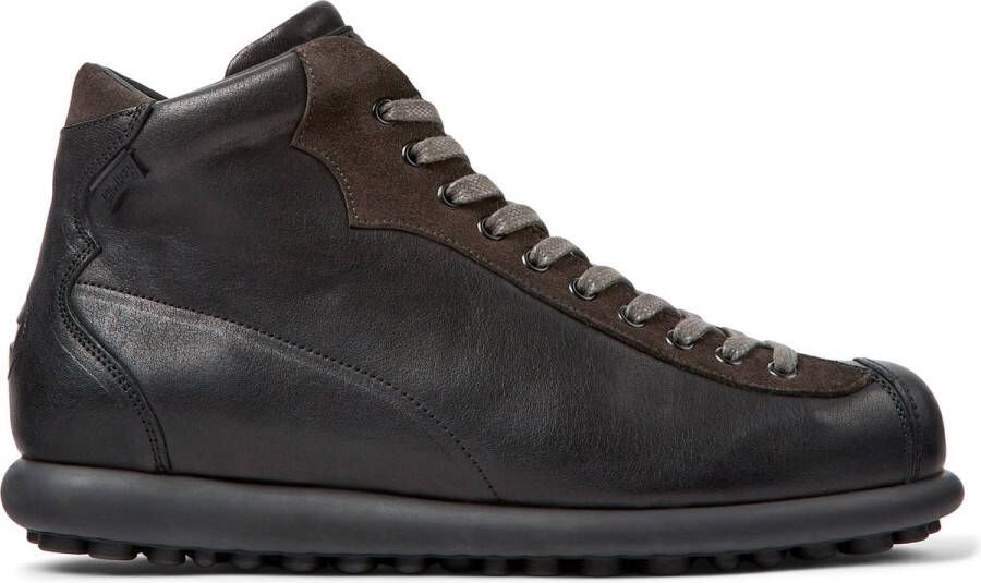 Camper Stijlvolle Leren Sneaker Laarzen Black Heren