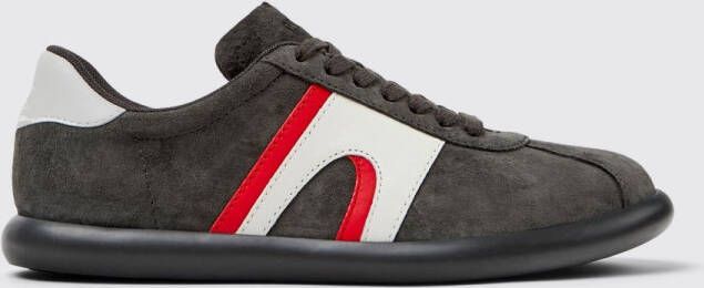 Camper Pelotas Soller Casual Suede Sneakers Wo Grey