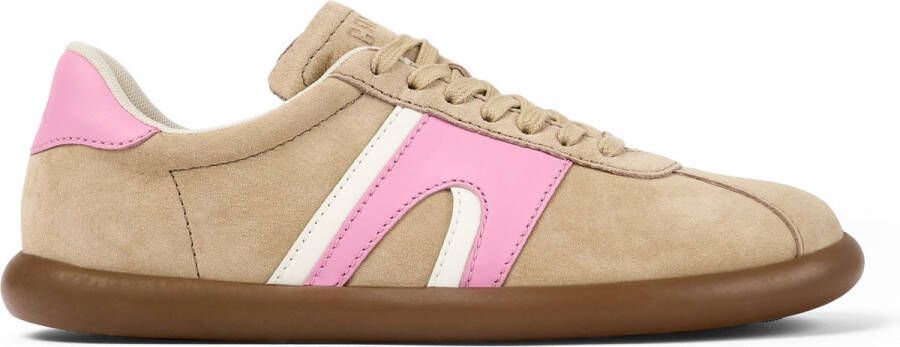 Camper Beige Casual Suède Damessneakers Beige Dames