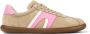 Camper Beige Casual Suède Damessneakers Beige Dames - Thumbnail 1