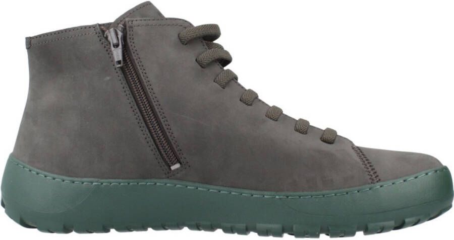 Camper Grijze Leren HighTop Sneakers