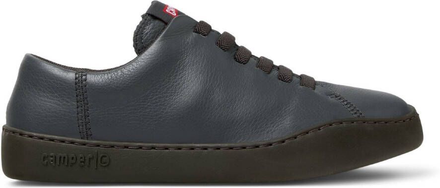 Camper Peu Touring donkergrijze leren schoenen