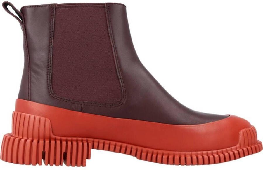 Camper Pix Handtekening Sneakers met Buitenzool Red Dames