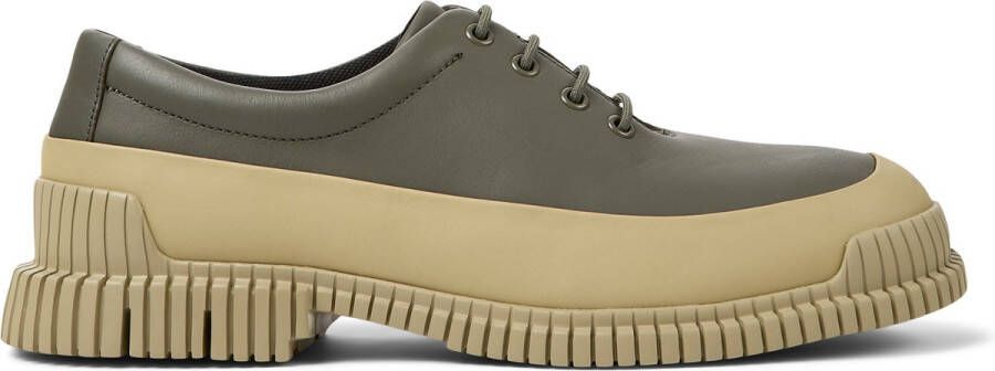 Camper Pix Veterschoenen Herren Donkergroen Beige