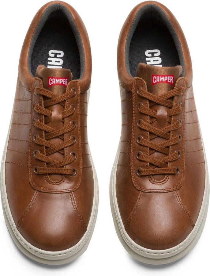 Camper Stijlvolle leren sneakers voor heren Brown Heren