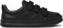 Camper Runner Velcro Strap Sneaker Kids Black - Thumbnail 1