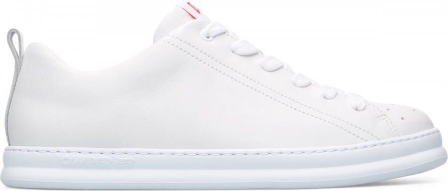 Camper Wit lederen sportieve sneaker Runner White Heren