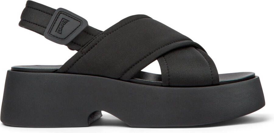 Camper Tasha Sandalen Damen Zwart