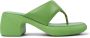 Camper Thelma Sandalen Vrouwelijk en Stijlvol Green Dames - Thumbnail 1