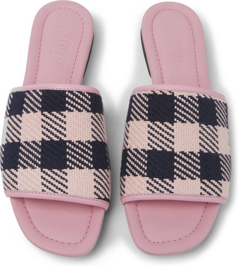 Camper Twins Sandalen Damen Roze Donkerblauw