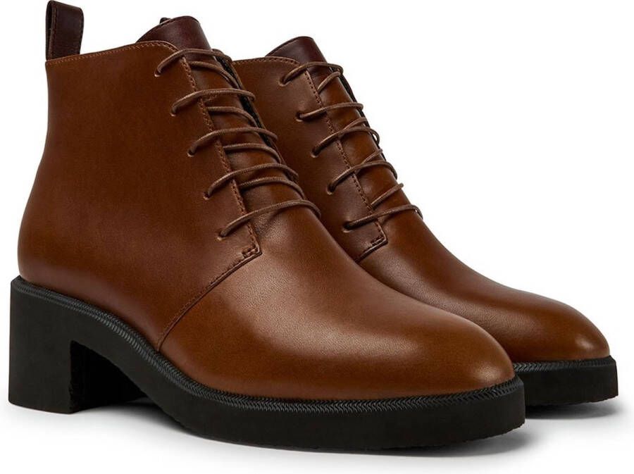 Camper Wonder Veterschoenen Enkellaarzen Brown Dames