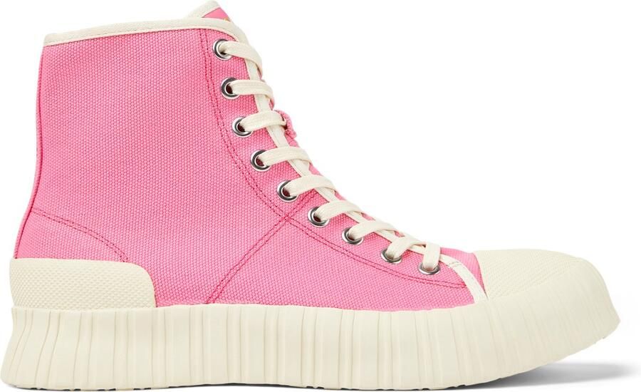 Camper Textiel Sneakers met Rubberen Zolen Roze Unisex