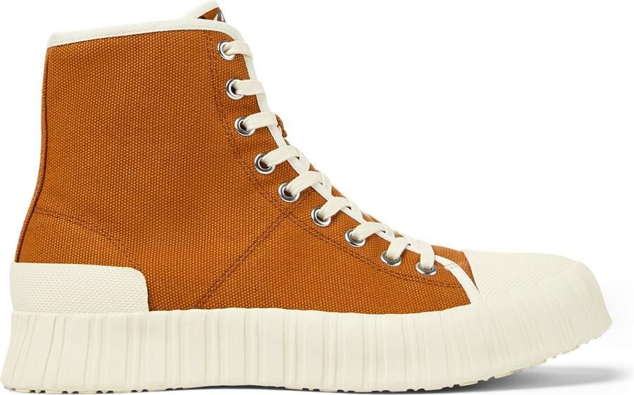Camper Textiel Sneakers met Rubberen Zolen Bruin Dames