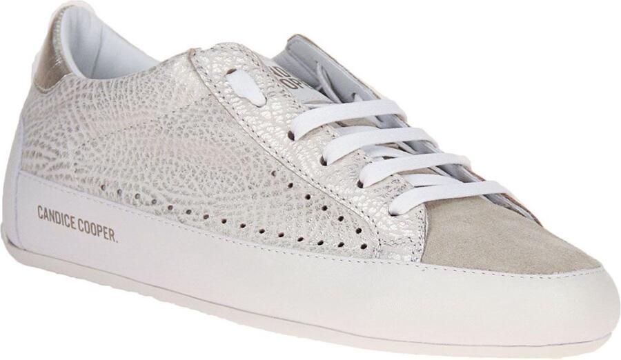 Candice Cooper Leather and suede sneakers Dafne