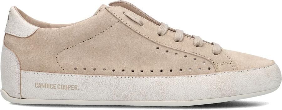 CANDICE COOPER Lage Sneakers Dames Dafne Maat: 39 Materiaal: Suède Kleur: Beige