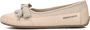 CANDICE COOPER Ballerina Dames Candy Bow Maat: 40 Materiaal: Leer Kleur: Beige - Thumbnail 2