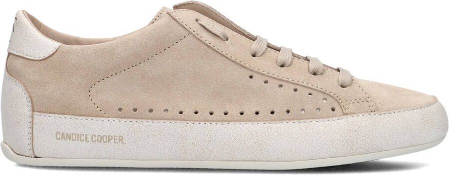 CANDICE COOPER Lage Sneakers Dames Dafne Maat: 40 Materiaal: Suède Kleur: Beige