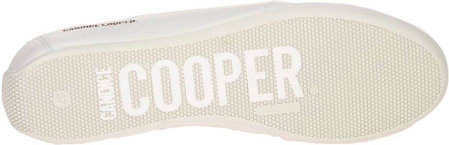 Candice Cooper Leather sneakers Rock S White Dames