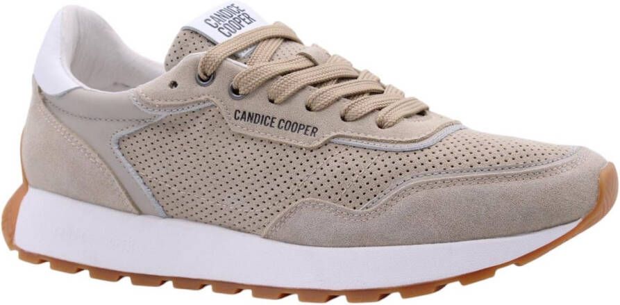 Candice Cooper Leather and suede sneakers Plume 2 Man.
