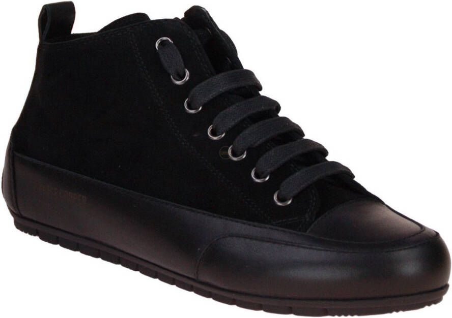Candice Cooper Leather and suede sneakers MID Black Dames