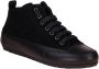 Candice Cooper Leather and suede sneakers MID Black Dames - Thumbnail 1