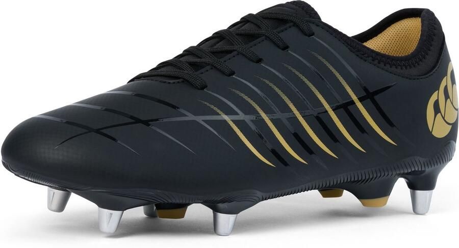 Canterbury rugbyschoenen Phoenix 2.0 Team SG zwart-goud - Foto 2