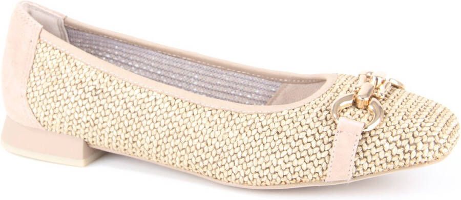 Caprice 9-22503-42-311 dames ballerina's bruin