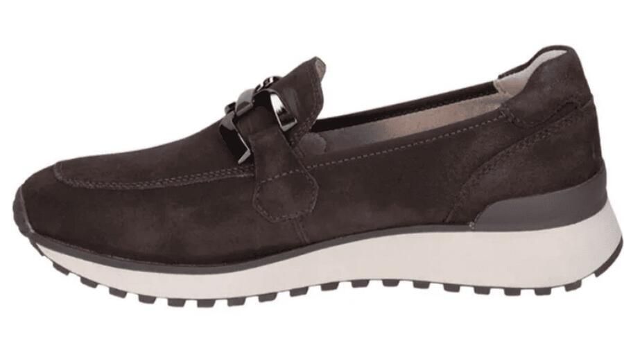 Caprice art. 9-24700-43 342 bruin suede dames instapper