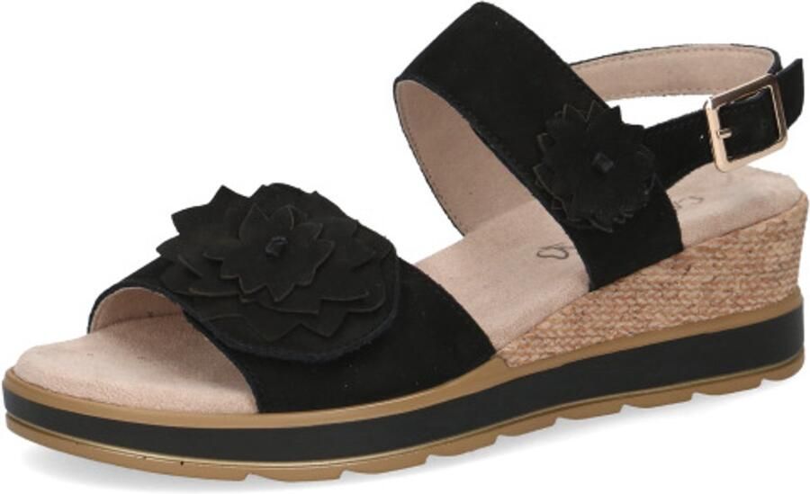 Caprice art 9-28711-46 008 sandaal ZWART dames