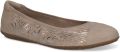 Caprice Dames Ballerina 9-22101-46 408 G-breedte - Beige