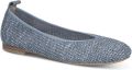 Caprice Dames Ballerina 9-22112-46 809 G-breedte - Blauw