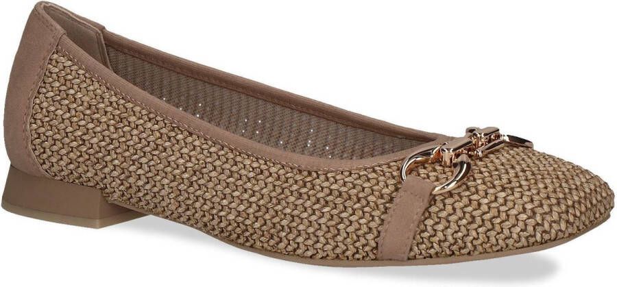 Caprice Ballerina's blokhak comfortabele schoen business schoen met sieraandeel - Foto 2