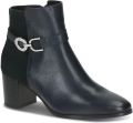 Caprice Dames Enkellaarsje 9-25302-45 880 G-breedte - Blauw