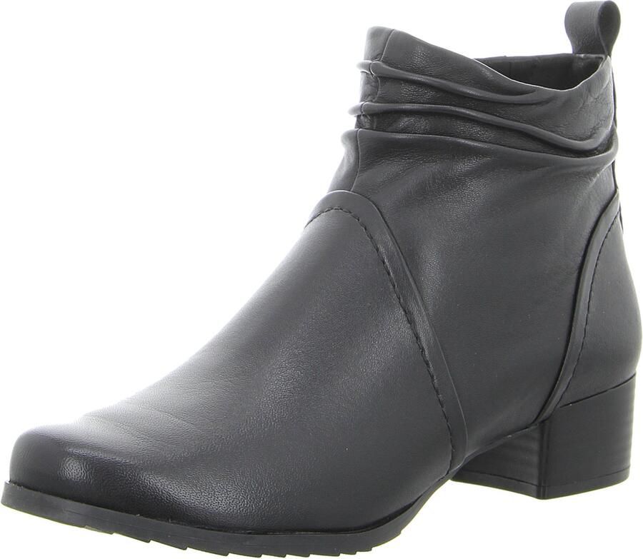 Caprice Laarsjes blokhak ankleboots comfort schoen in breedte h (=zeer breed)