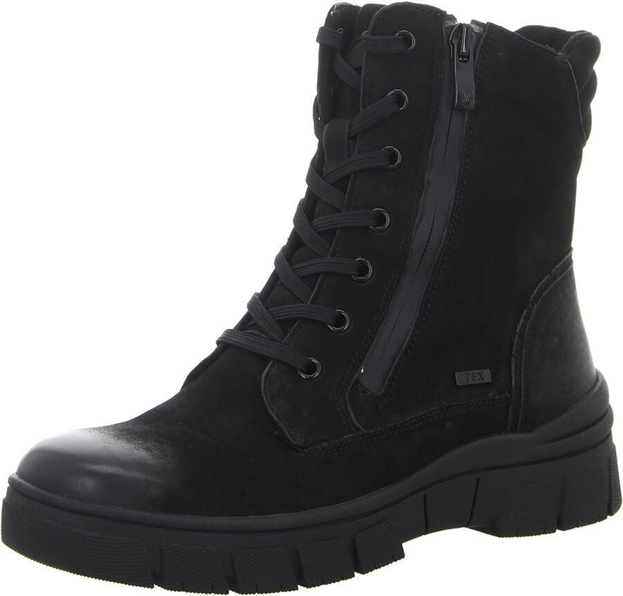 Caprice Winter Snowboot Zwart Nubuc Laars Black Dames