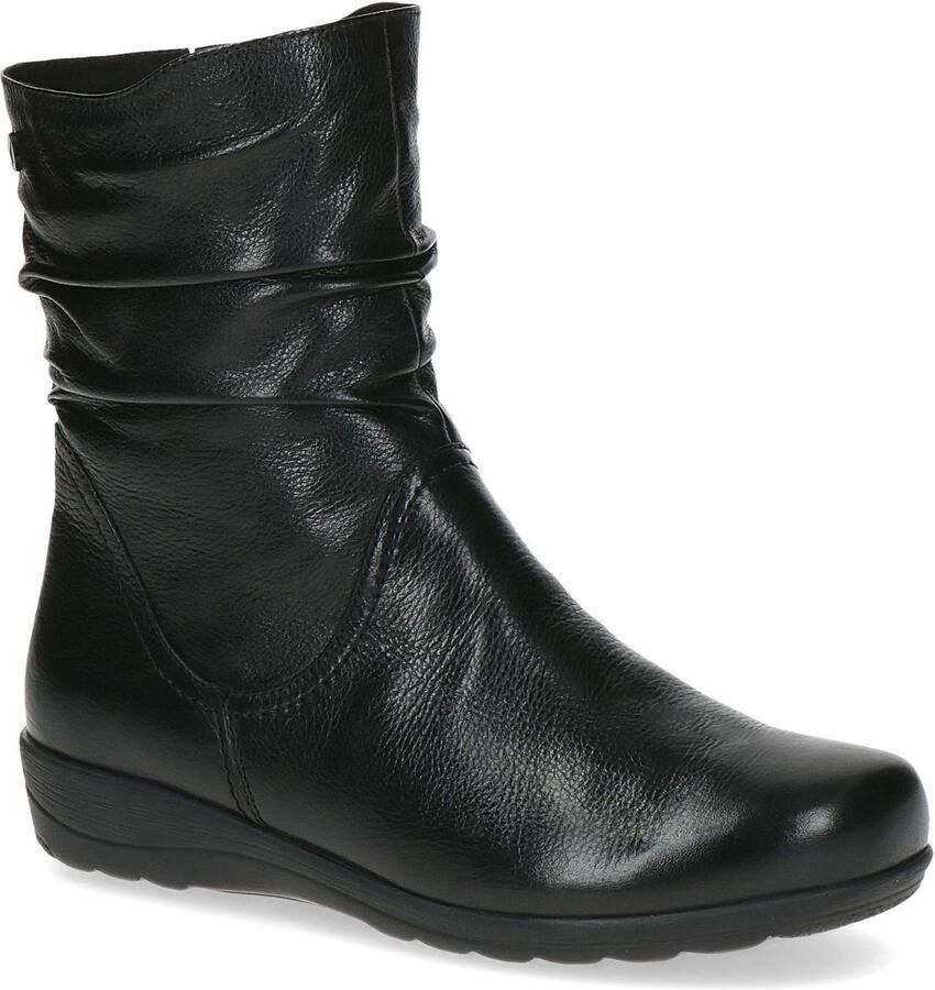 Caprice Snowboots sleehak outdoorboots korte laars met imitatiebont op de schachtrand