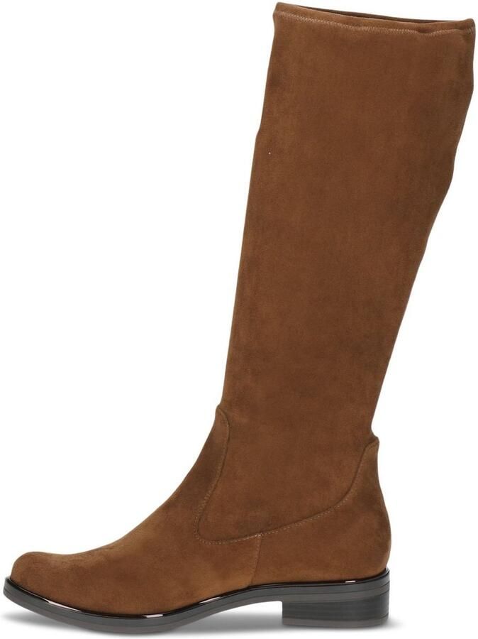 Caprice Instaplaarzen blokhak lange laarzen in klassieke lijn xs schacht