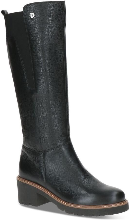 Caprice Laarzen blokhak lange laarzen met contrast-frame-naad