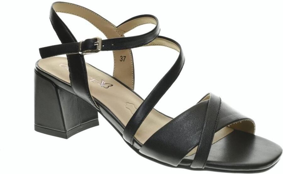 Caprice Dames Pump Zwart Leder